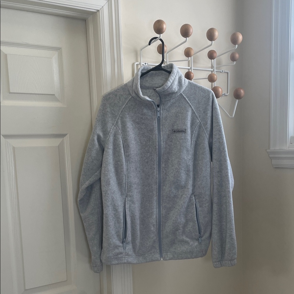 Columbia - Cozy Lightweight Zip Up Sweater - Grey - L